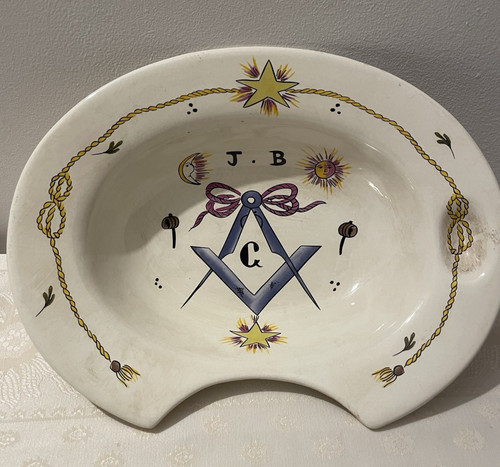 Plat barbe maçonnique - plat,