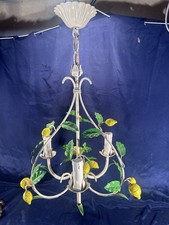 Ancien Lustre cage suspension