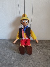 Vintage Pinocchio Puppet. Wooden