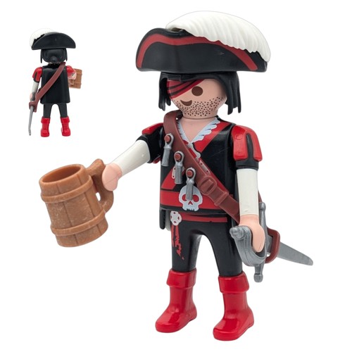 Playmobil figurine pirate noir