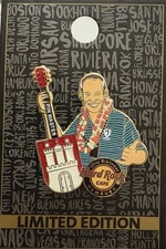 Hard Rock Cafe Hamburg Pin Oliver Lütjhe 50th Birthday “Pin Master” LE100 (2019)