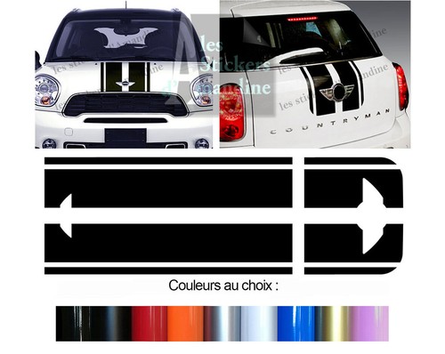 Bandes pour capot de - 2,