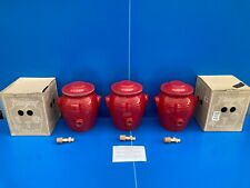 Vinaigrier en Grès Rouge