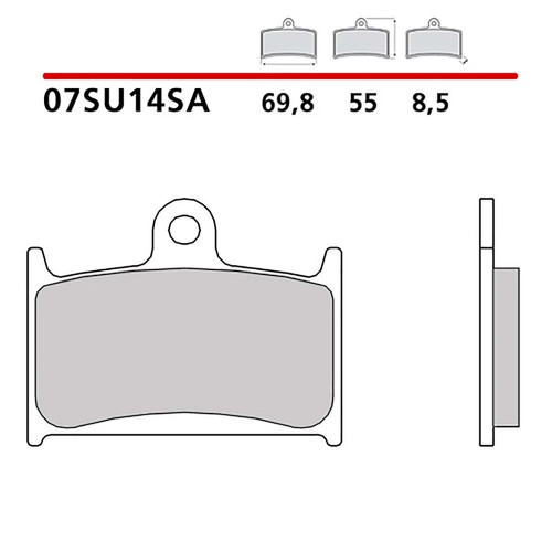 Kit plaquettes frein - kit,