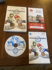 Mario Kart (Nintendo Wii 2008) Authentic MINT Disc Tested & Works Complete CIB