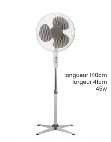 Ventilateur sur pied 140 - sur,