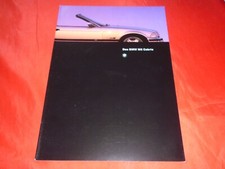 1996 BMW M3 E36 Convertible Brochure Brochure Depliant Folleto