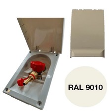 Prise extérieure GPL blanche