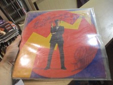 claude francois 33t dedicacé sur pochette plastique