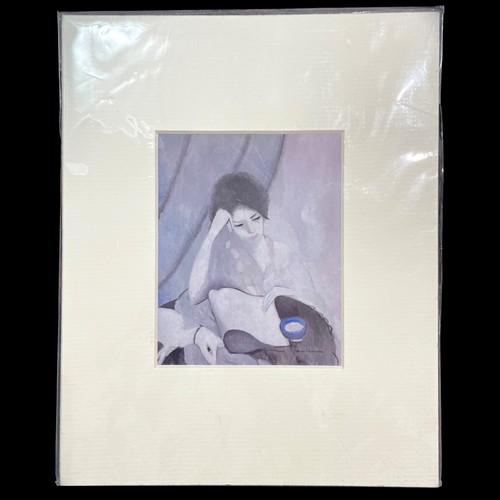 Vintage 1980s art print - 1980s, of