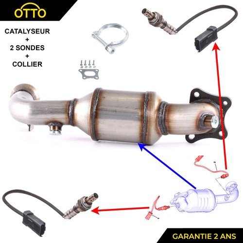 Catalyseur sondes lambda - catalyseur, +