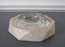 CENDRIER VINTAGE CRISTAL VAL