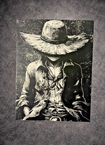 Manga one piece toile luffy - manga,