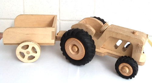 Tracteur bois fergus - en,