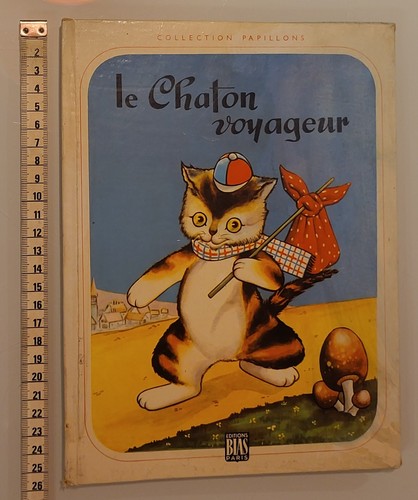 Livre ancien chaton - "le,