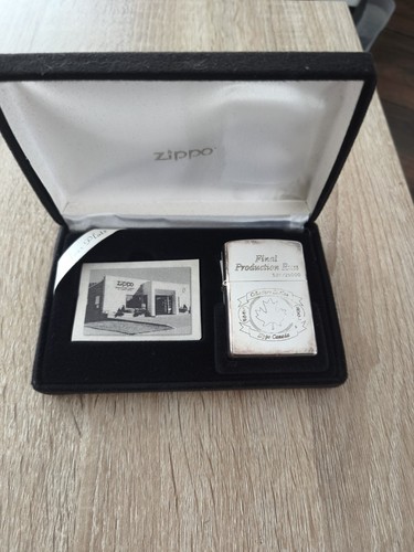 Zippo canada édition - canada,