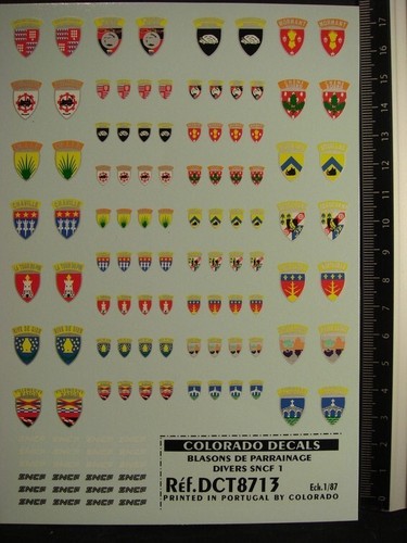 Train decals various - decals,