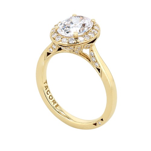 18kt tacori royalt yellow gold - royalt,