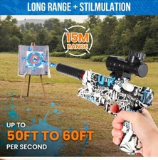 Electric Water Ball Gun for Kids and Adults, Odorà Gel Toys