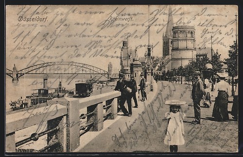 Carte postale düsseldorf - postale,