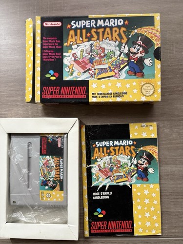 Mario all stars super nintendo - mario,