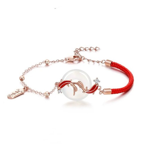 Bracelet femme poisson koï