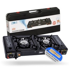 Double Cuisinière à Cartouche 2 à Flamme Camping Gaz Extérieur de