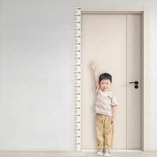 Toise enfant PVC transparent