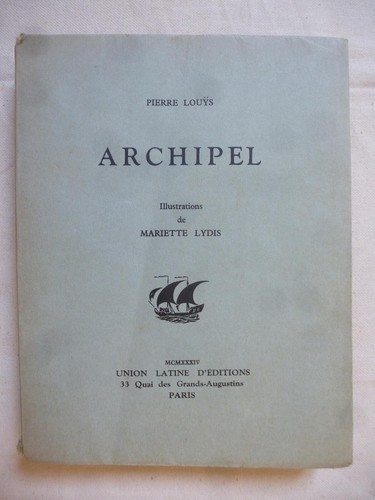 Archipel pierre louÿs - archipel,,