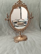 MIROIR ANCIEN SUR PIED LAITON