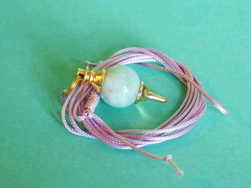 Pendentif sphere larimar - ,