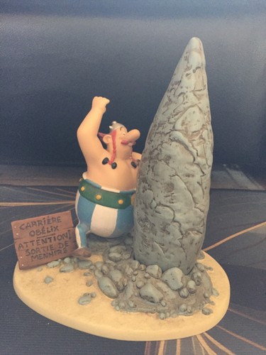 Obelix travail figurine - obelix,