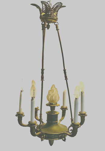 Lustre empire bronze patine - en,
