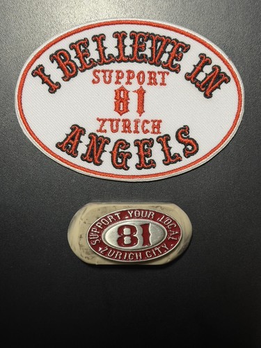 Hells angels zurich patch - zurich,