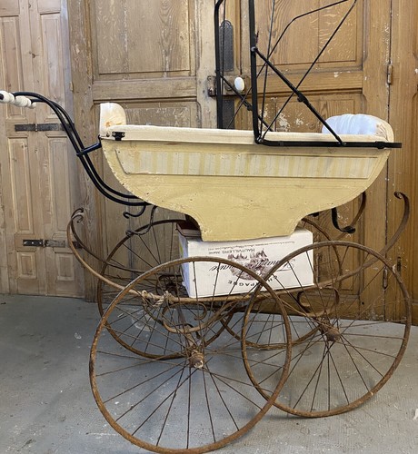 Poussette ancienne xixeme - poussette,