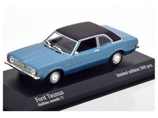 FORD Taunus - 1970 - bluemetallic - Minichamps 1:43