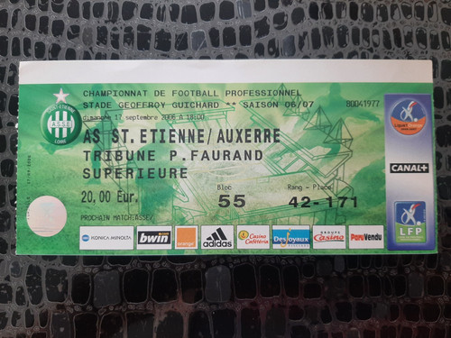 Ticket foot saint - ticket,