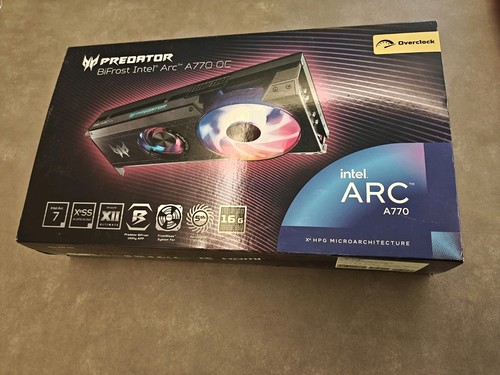 Acer predator bifrost - predator, intel