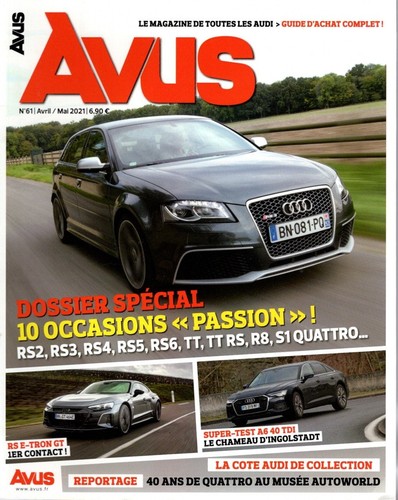 Avus audi tron - 61, rs