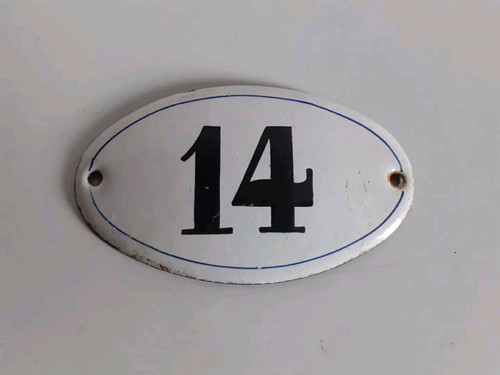 Petite plaque émaillé - plaque,