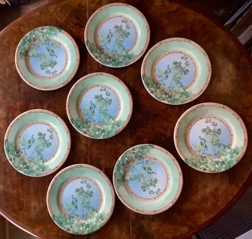 Dessert plates faience de - plates,