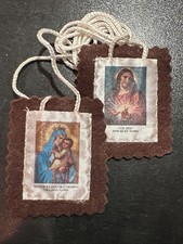 Rare Scapulaire Catholique