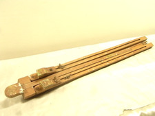 🇫🇷 ANCIEN CHEVALET LEFRANC TRÉPIED EN BOIS POUR PEINTRE PORTE TABLEAU PEINTURE
