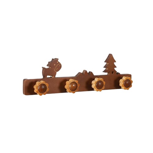 Porte manteau bois avec - porte-manteau,