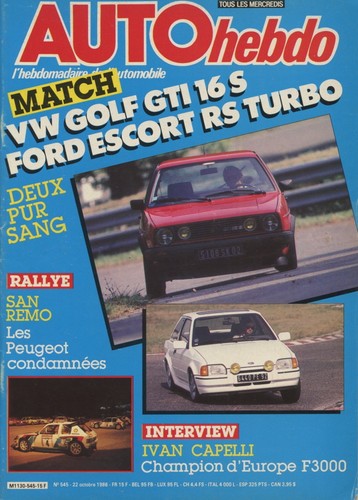 Auto hebdo 545 du - auto, n°545