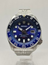 PRE OWNED SEIKO DIVERS 7002-700J BLUE DIAL  AUTOMATIC MENS WATCH 250641