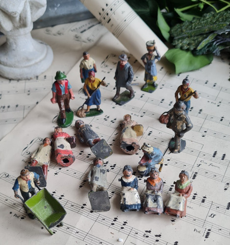 Ancien lot fermiers en - ancien,