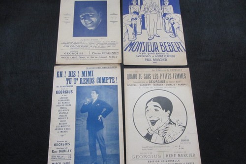 Lot partitions musique - partitions,