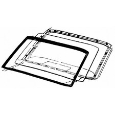 Front Windshield Gasket, 3020-535-64