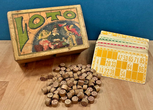 Ancien jeu loto - ancien,